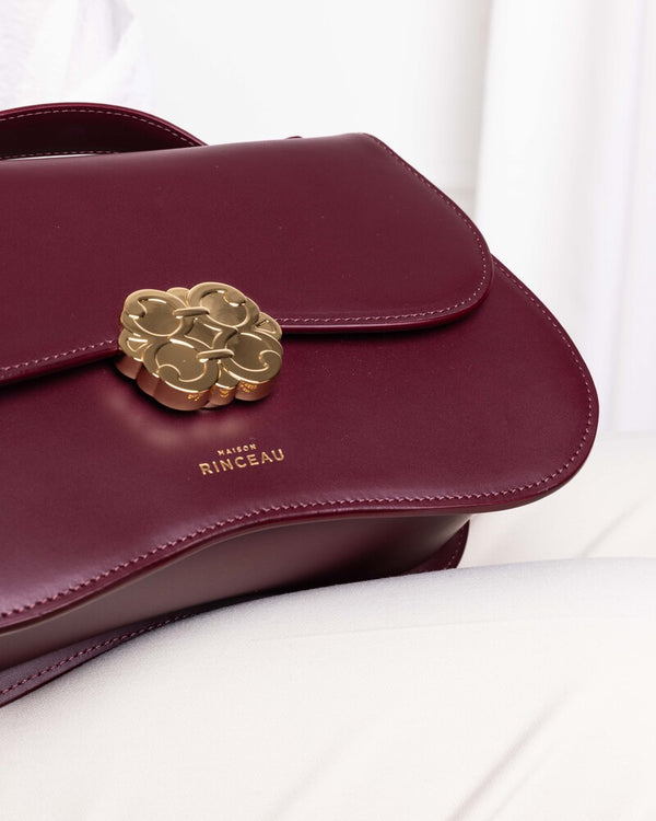 Maison Rinceau MAISON RINCEAU | Le Sac Mona Bordeaux - Sac bandoulière en cuir