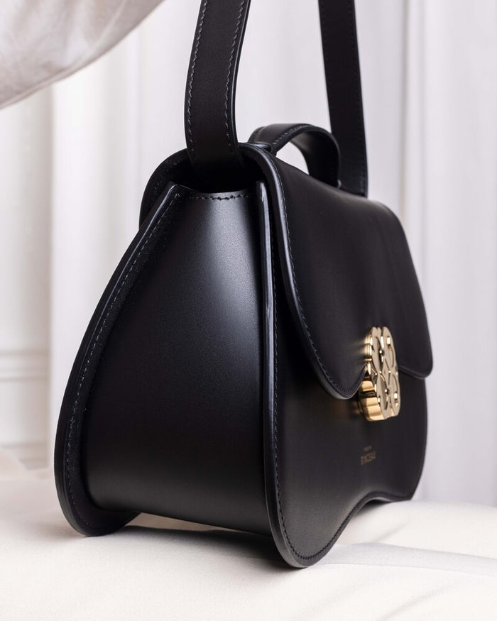MAISON RINCEAU | Le Sac Mona Noir - Sac bandoulière en cuir