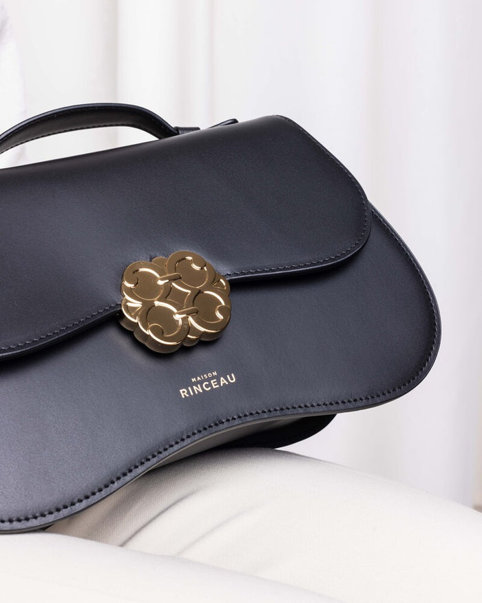 Maison Rinceau MAISON RINCEAU | Le Sac Mona Noir - Sac bandoulière en cuir