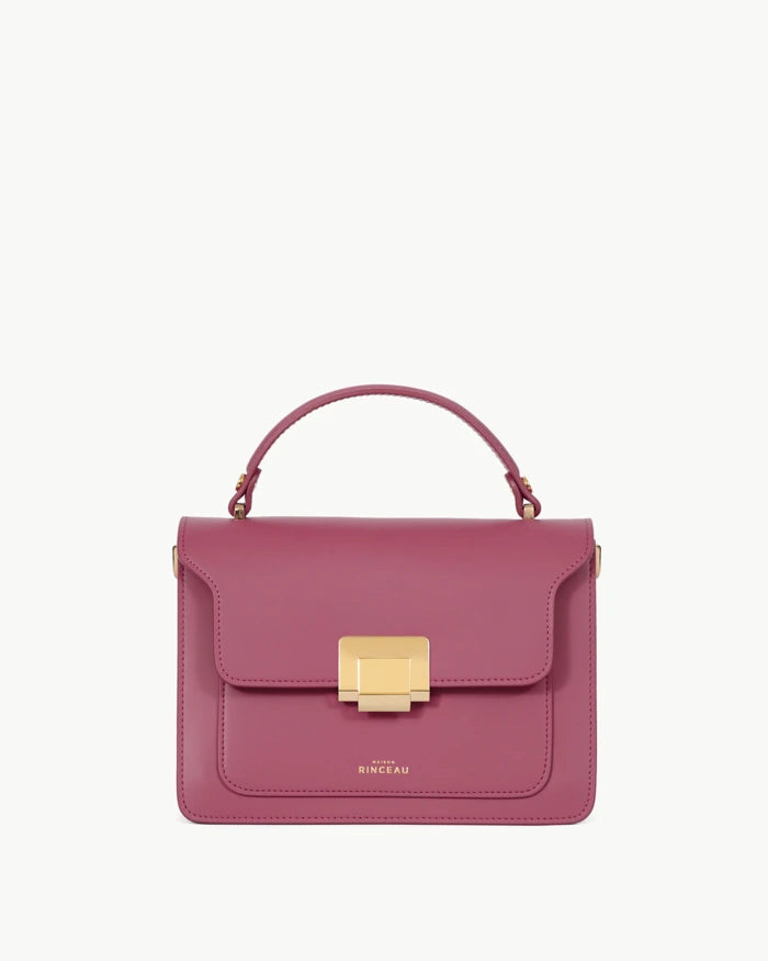 MAISON RINCEAU | Le Petit Apollon Framboise - Sac bandoulière en cuir